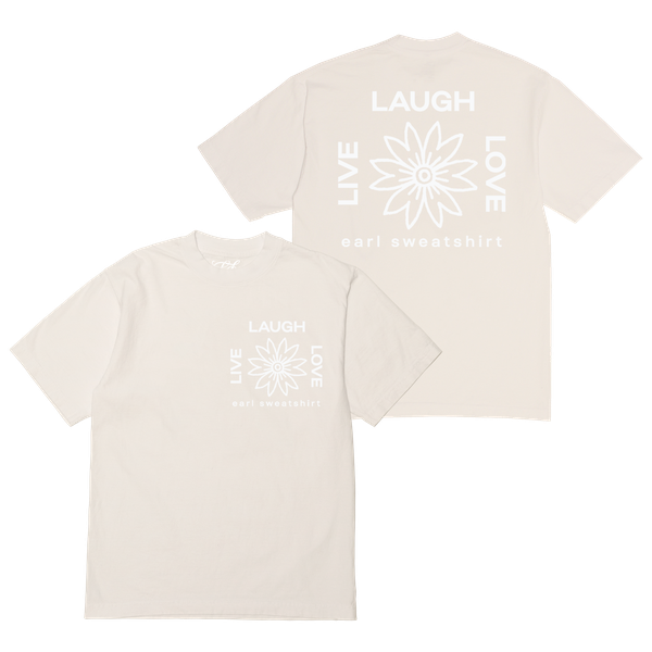 LLL Flower Logo Cream Tee
