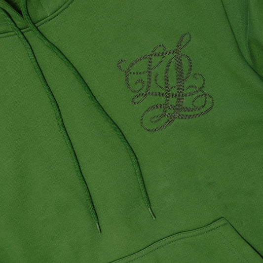 LLL Chainstitch Hoodie (Elm Green)