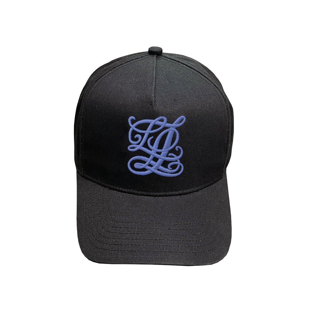 LLL 5 Panel Hat (Black)