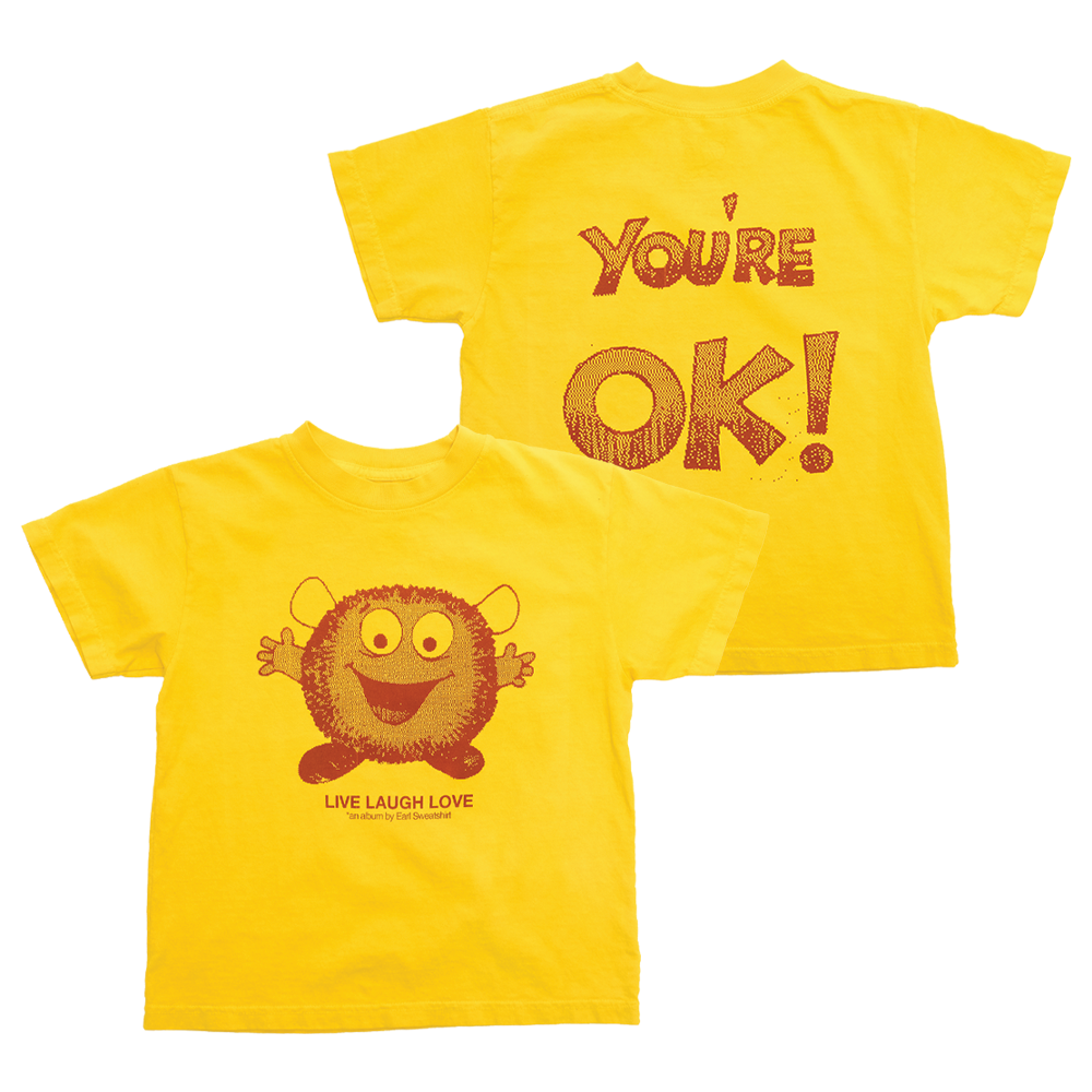 You're Ok Creature Gold Toddler tee