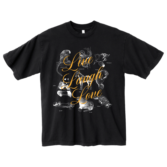 EARL SWEATHSHIRT ANIIMALS BLACK TEE