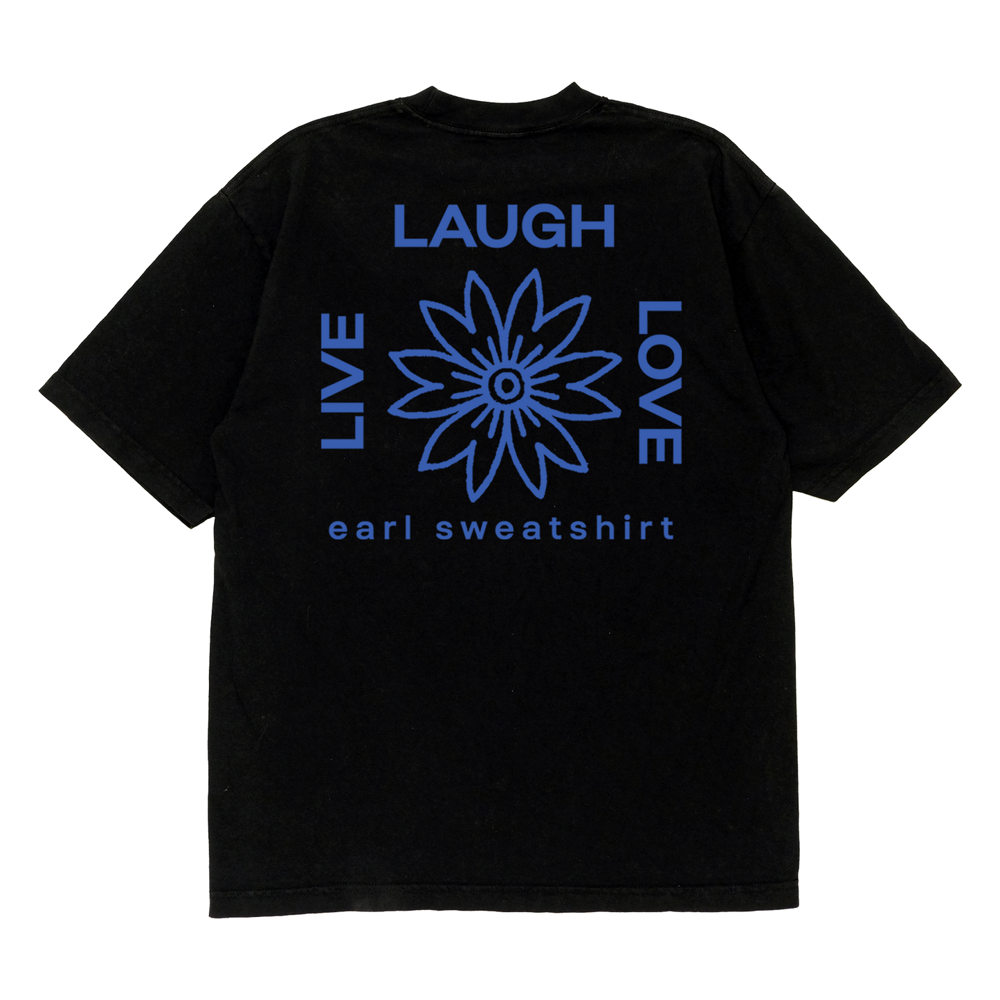 LLL Flower Logo Black Tee