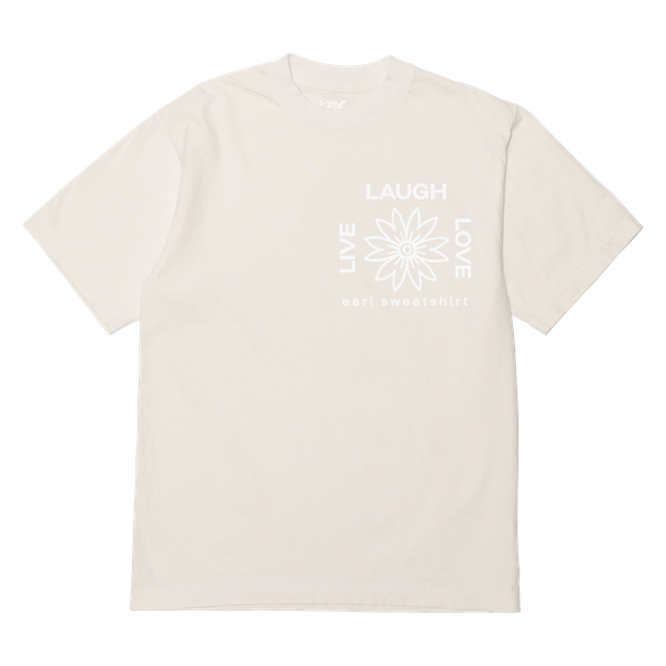 LLL Flower Logo Cream Tee