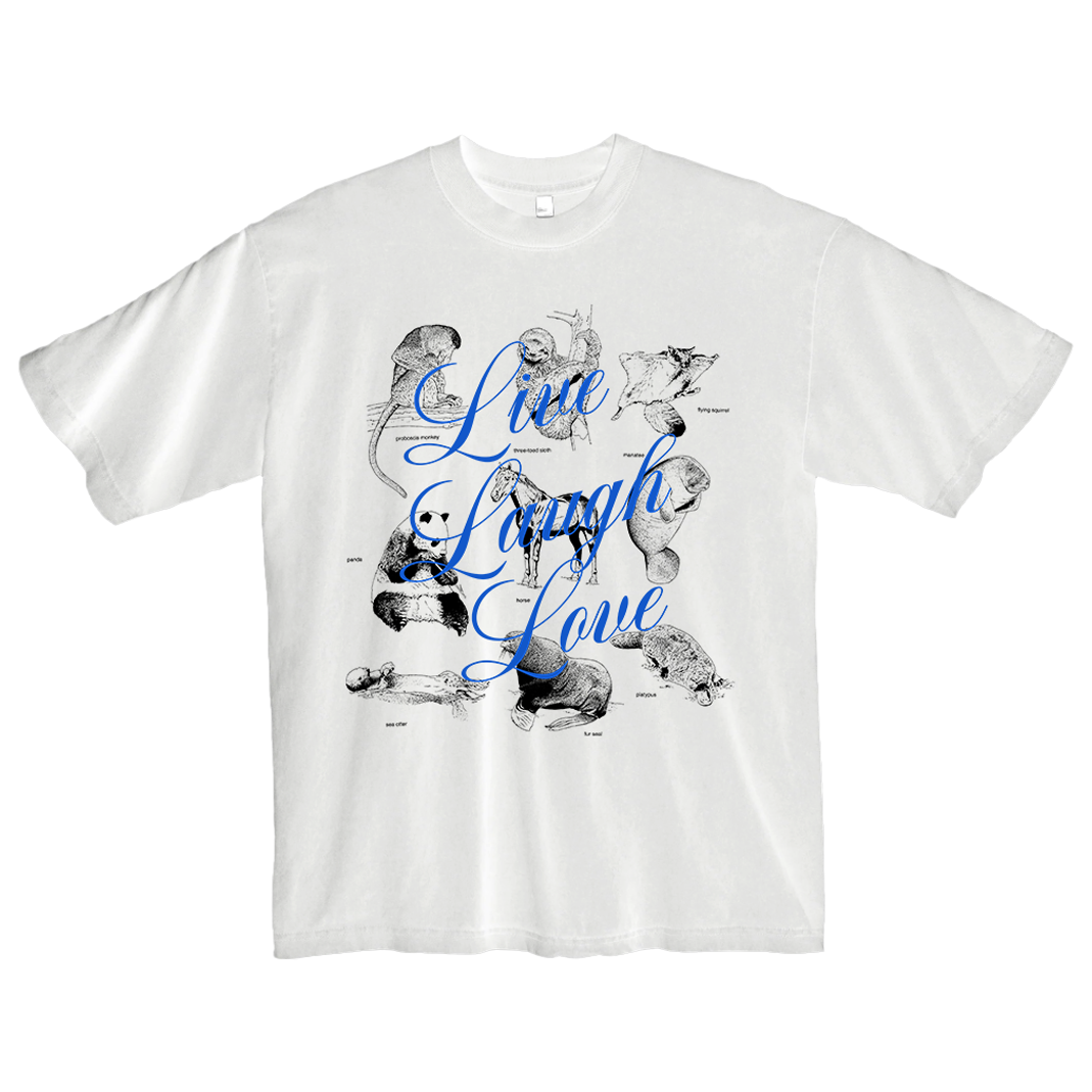 EARL SWEATSHIRT ANIMALS WHITE TEE