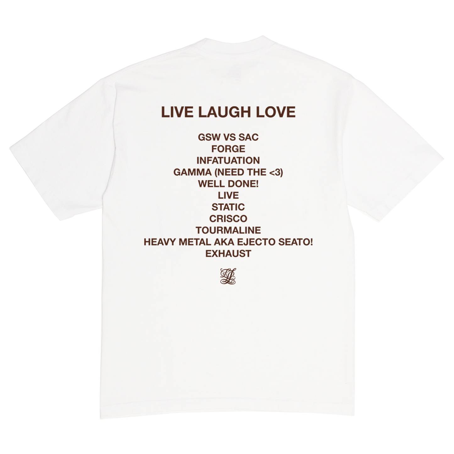 Portrait LLL White Tee
