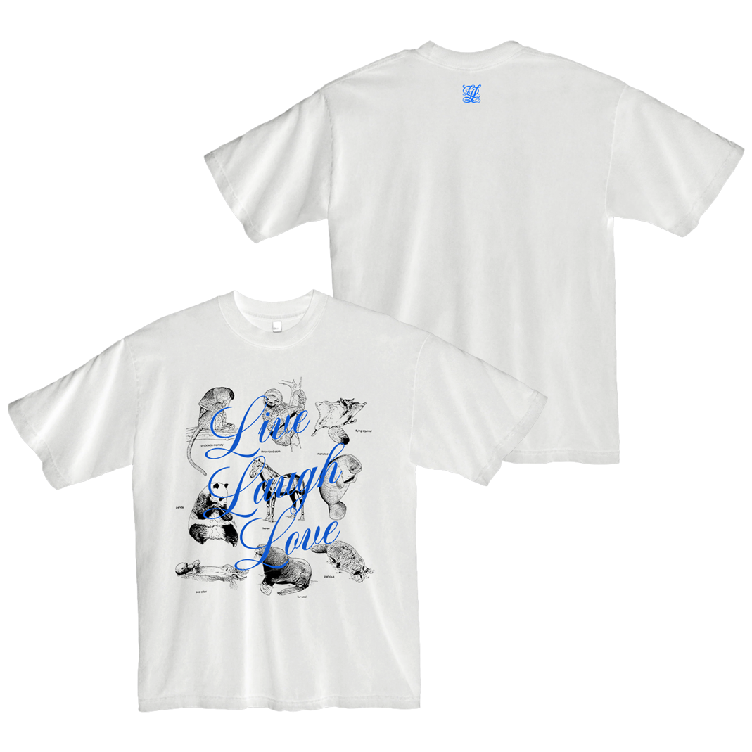 EARL SWEATSHIRT ANIMALS WHITE TEE