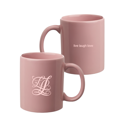 Live Laugh Love Mug (Rose)