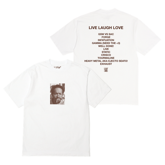 Portrait LLL White Tee