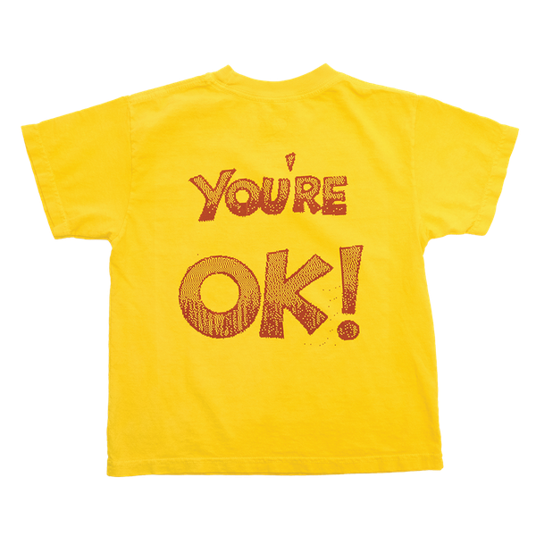 You're Ok Creature Gold Toddler tee